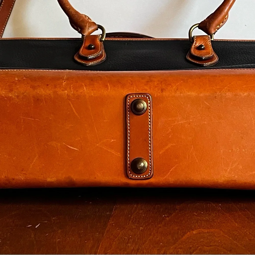 Dooney & Bourke Vintage Briefcase Messenger Laptop Bag